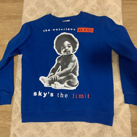 Notorius BIG Sky's the Limit Sweatshirt - Picture 1 of 5
